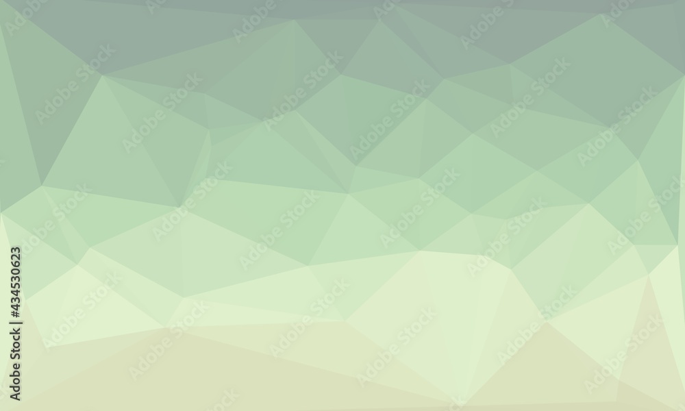 Fototapeta premium geometric background with poly pattern and green gradient