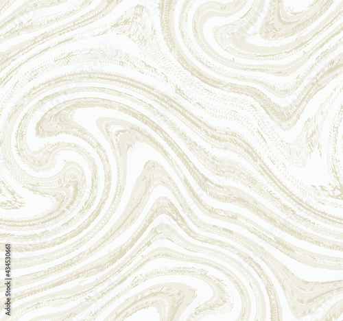 Liquid marble texture design, colorful marbling surface, cream lines, nature abstract paint design, vector illustration 
