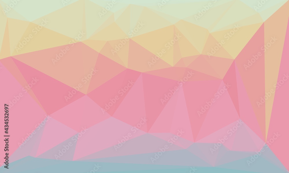 Abstract geometric background with pastel mosaic pattern Abstract geometric background with pastel mosaic pattern