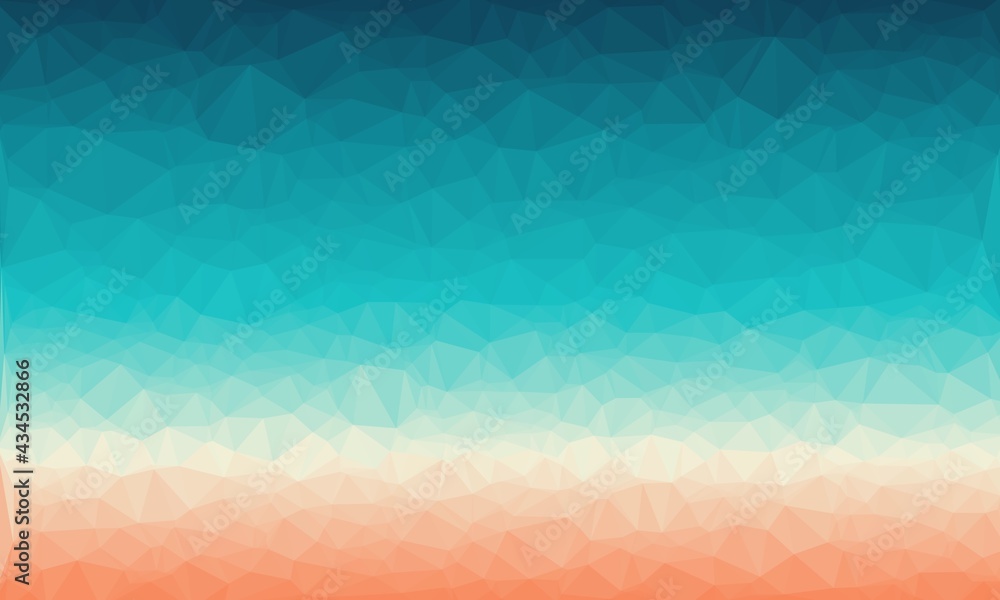 Abstract blue and red background with poly pattern Abstract blue and red background with poly pattern