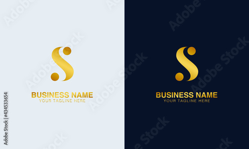 S SS initial logo | initial based abstract modern minimal creative logo, vector template image. luxury logotype logo, real estate homie logo. typography logo. initials logo.
