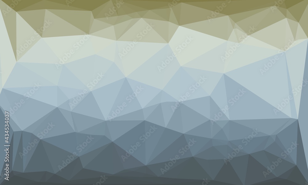 Obraz premium Colorful geometric background with blue mosaic design