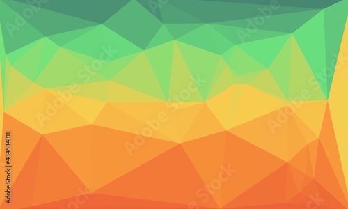 abstract geometric background with colorful gradient