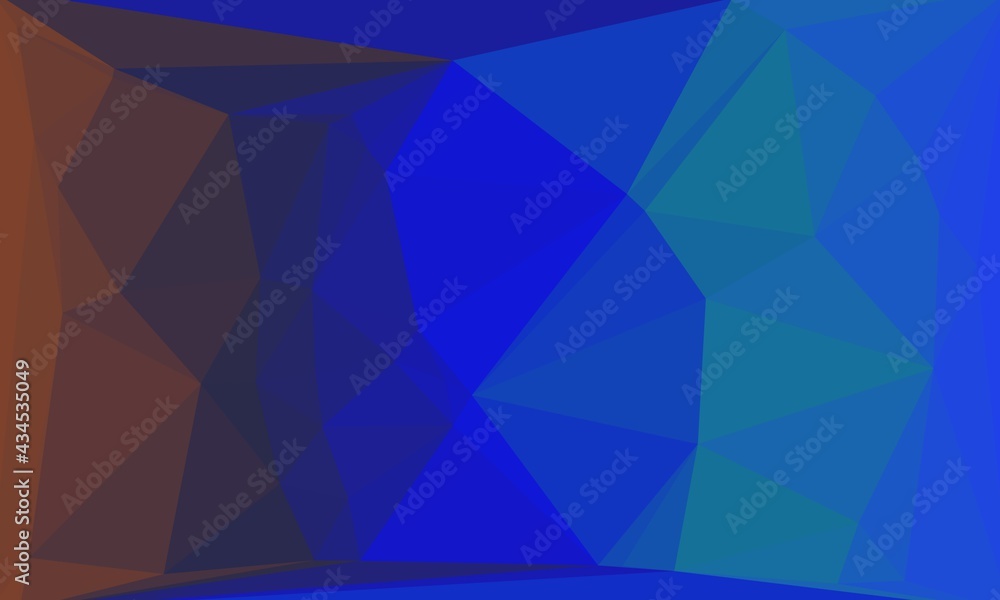 Fototapeta premium abstract multicolored background with polygonal pattern
