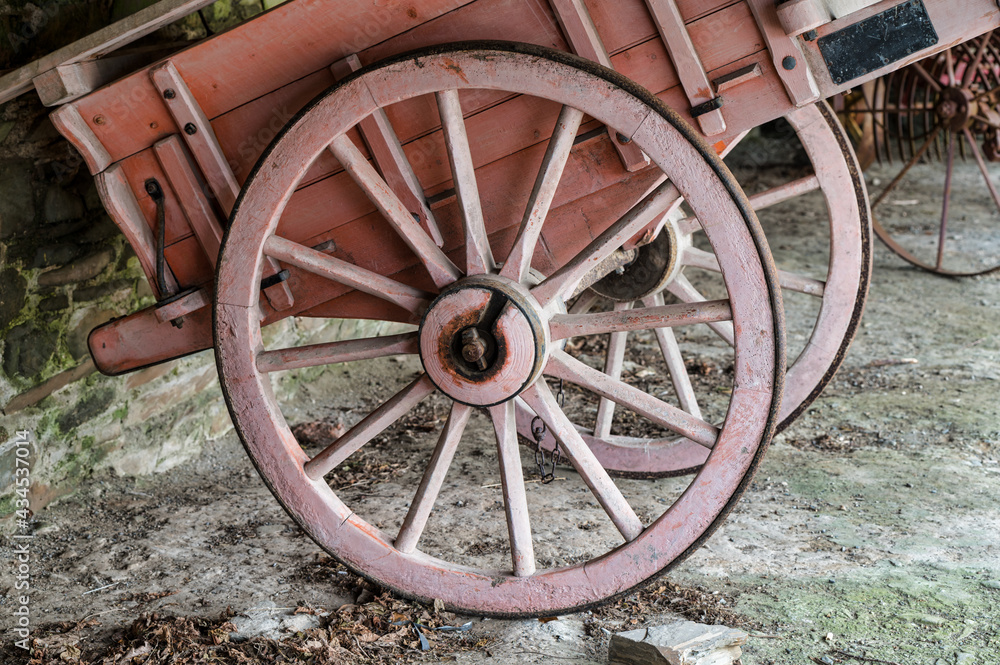 Irish Wooden Cart