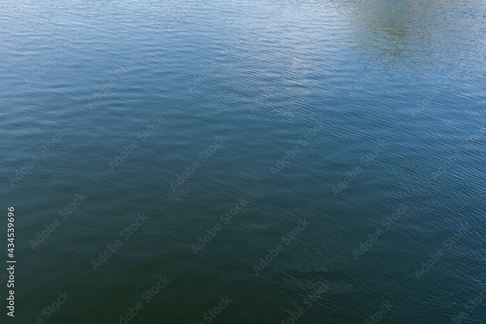 Water surface, river background, blue background Water surface, river background, blue background