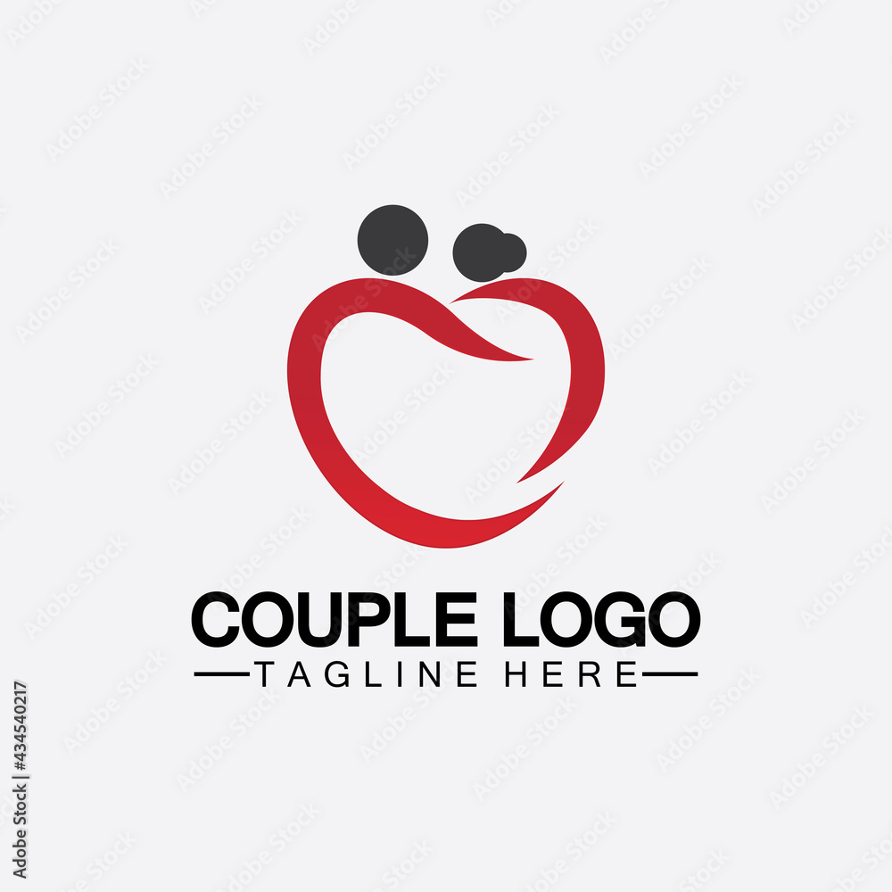 people with love couple vector logo icon symbol vector. This also represents married couple, husband & wife, bride and bridegroom, live-in partners, lovers, romantic couple, pair people with love couple vector logo icon symbol vector. This also represents married couple, husband & wife, bride and bridegroom, live-in partners, lovers, romantic couple, pair