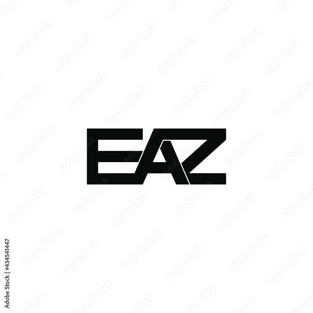 eaz letter original monogram logo design eaz letter original monogram logo design