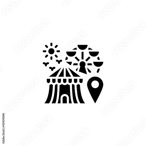 State Fair icon in vector. Logotype