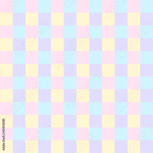 Seamless multicolored pattern. Texture. Abstract geometric wallpaper of the surface. Pastel light colors. Decorative pattern for print or fabric