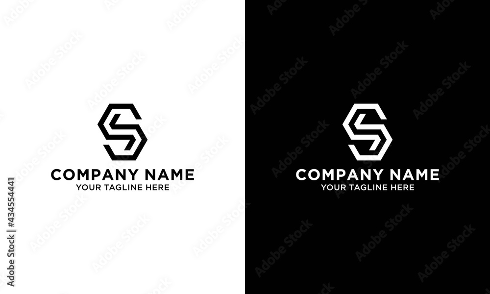 Premium letter S logo design. Luxury abstract geometric logotype. Premium letter S logo design. Luxury abstract geometric logotype.