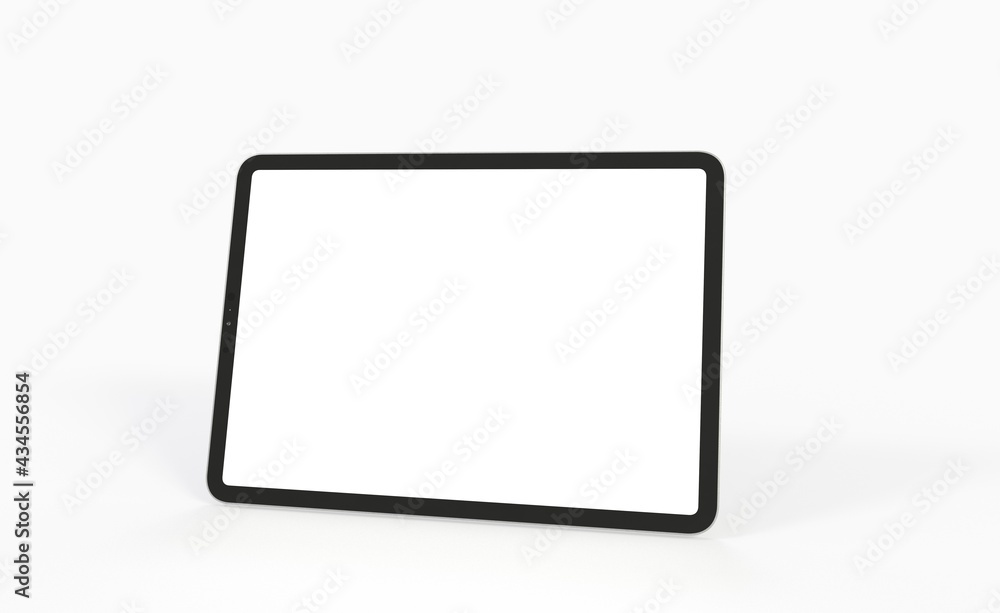 Tablet 3d computer with blank screen Tablet 3d computer with blank screen