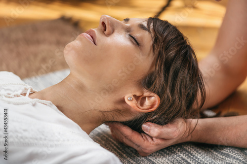 Traditional Thai Passive Neck Stretching Massage