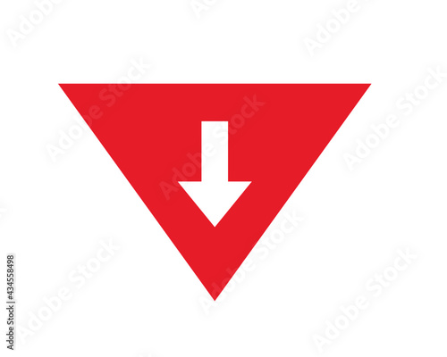 red arrow sign