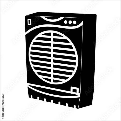 Air Cooler Icon, Evaporative Water Cooler Icon