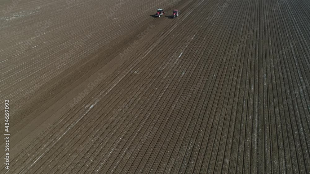 Planters in the fields, North China Planters in the fields, North China