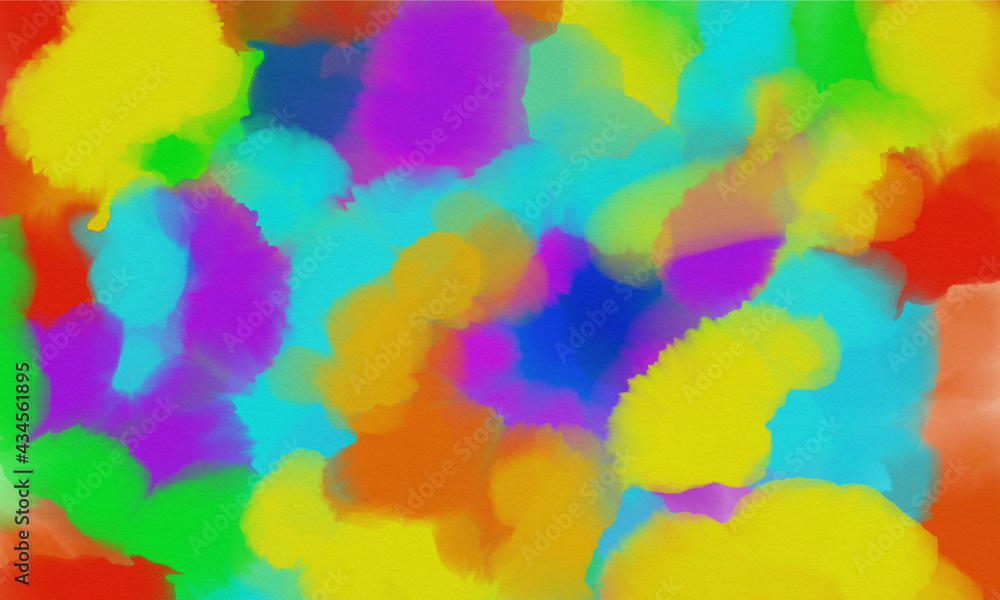 abstract colorful watercolor background for textile backgrounds and web banners design