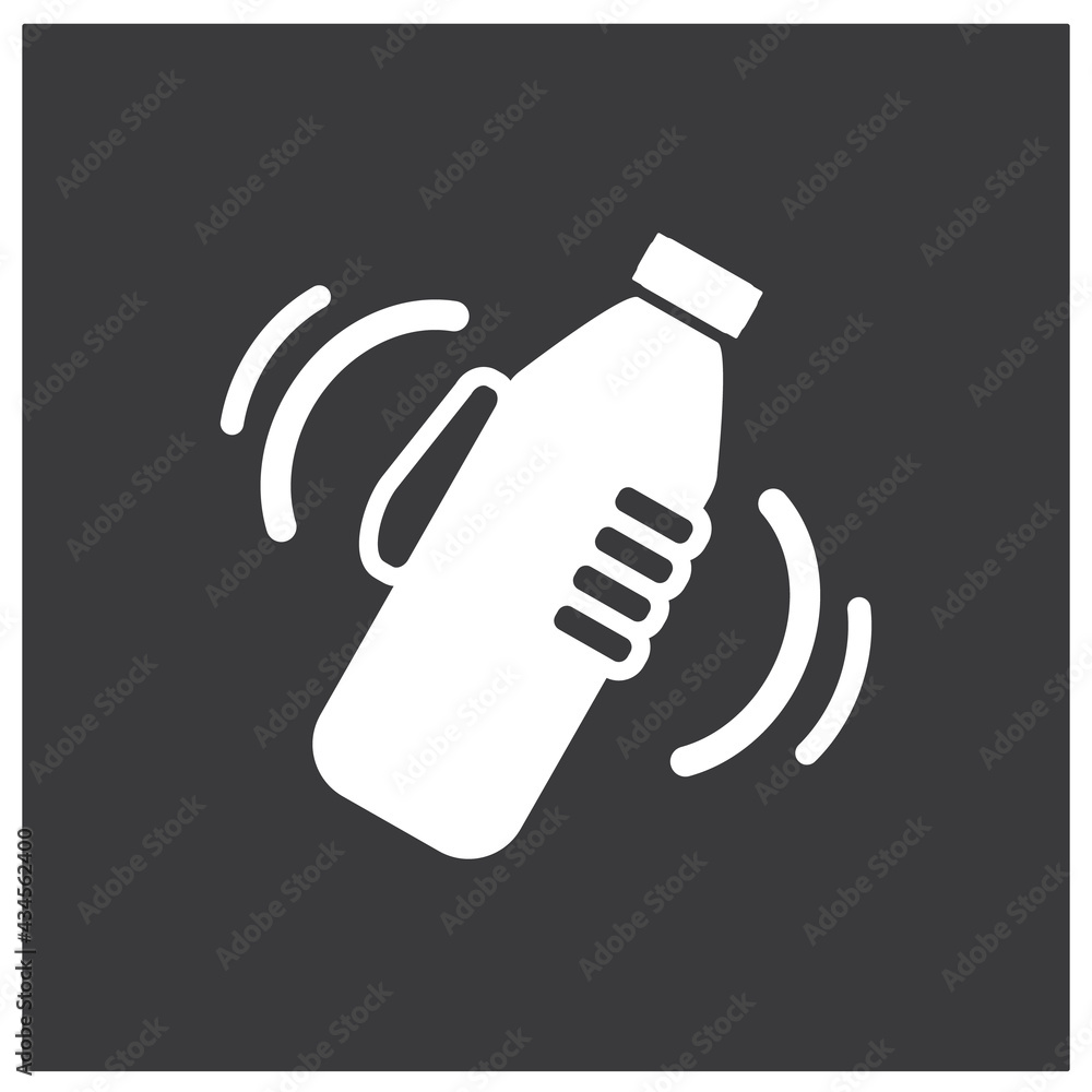 Shake well before using sign, logo, symbol, icon. Shake well before using sign, logo, symbol, icon.