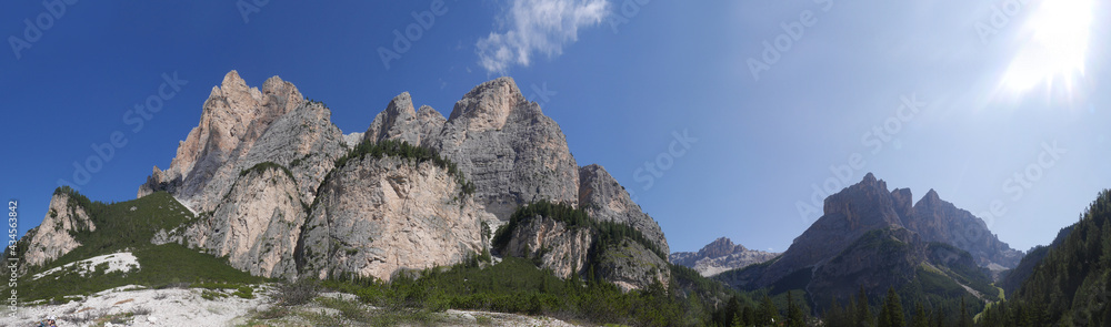 Sonniges Bergpanorama Sonniges Bergpanorama
