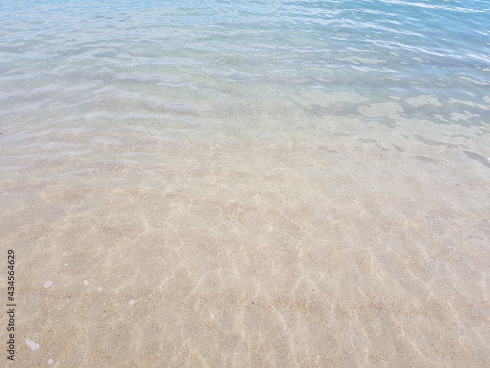 Photographing the beauty of the clean water and water surface of the sea Photographing the beauty of the clean water and water surface of the sea