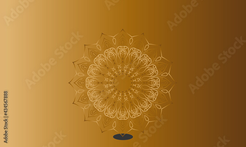 Luxury Background Design With Mandala