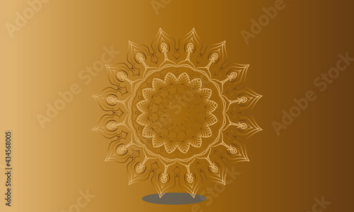 Luxury Background Design With Mandala