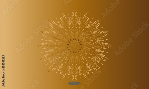 Luxury Background Design With Mandala