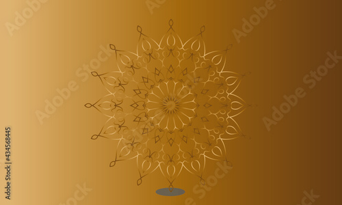 Luxury Background Design With Mandala