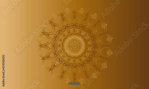 Luxury Background Design With Mandala