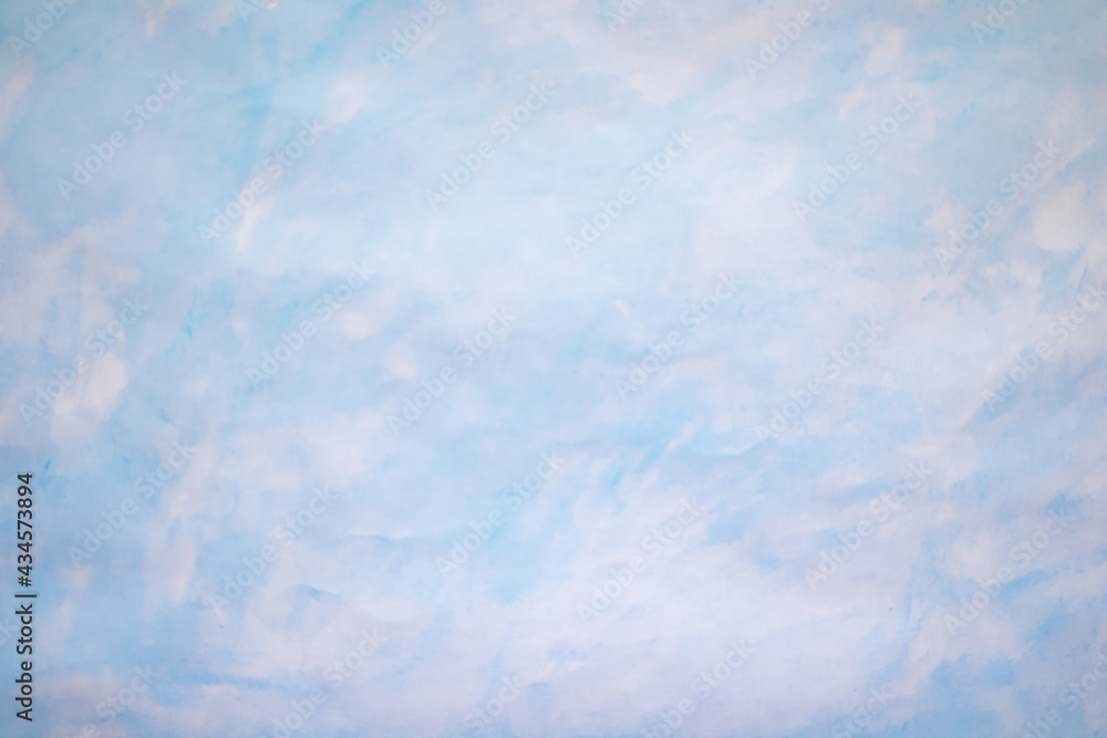 Blue azure hand-drawn background. Watercolor. Sky. Handmade. The texture is in the form of the sky. Blue azure hand-drawn background. Watercolor. Sky. Handmade. The texture is in the form of the sky.