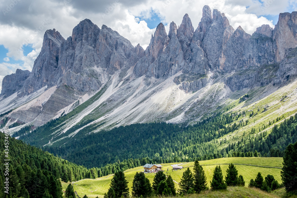 West Dolomites from Ortisei trail - Italy