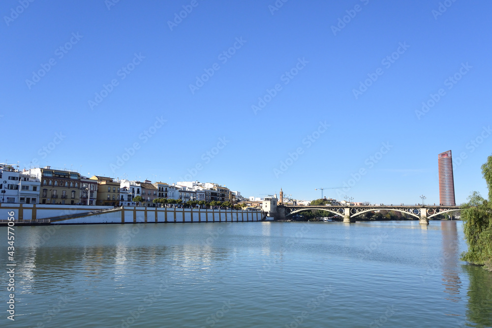 Isabel II Bridge, Sevilla, Spain, Europe