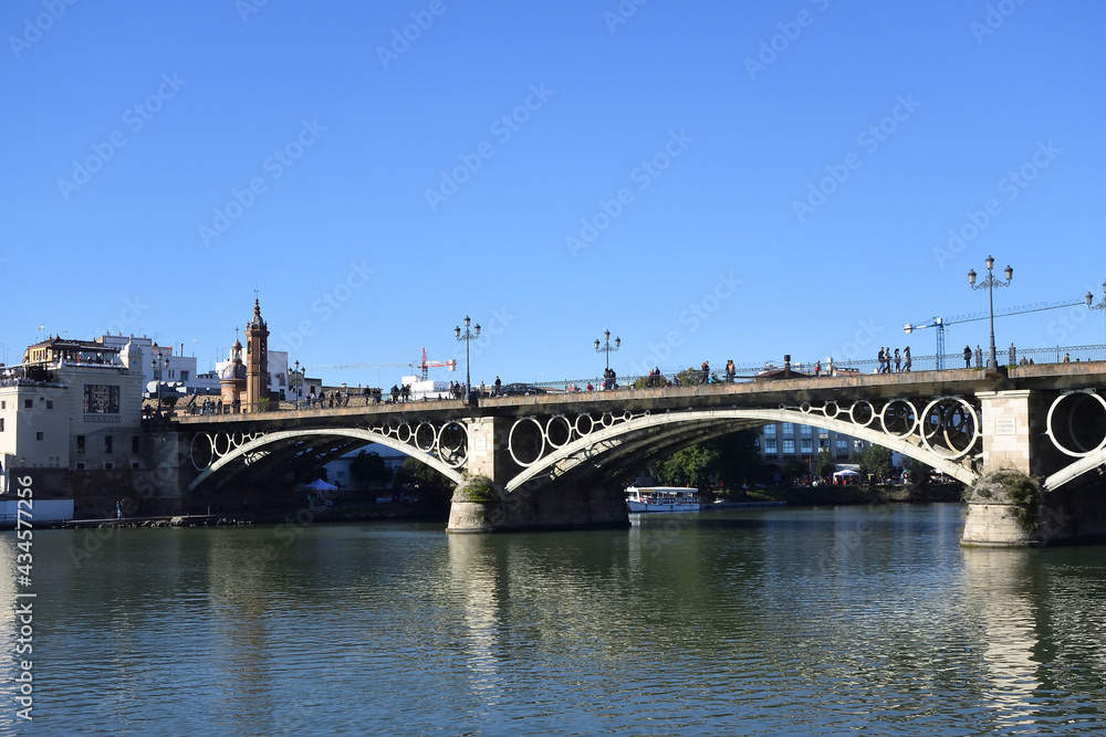 Isabel II Bridge, Sevilla, Spain, Europe