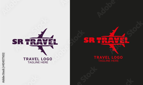 Travel logo vector.