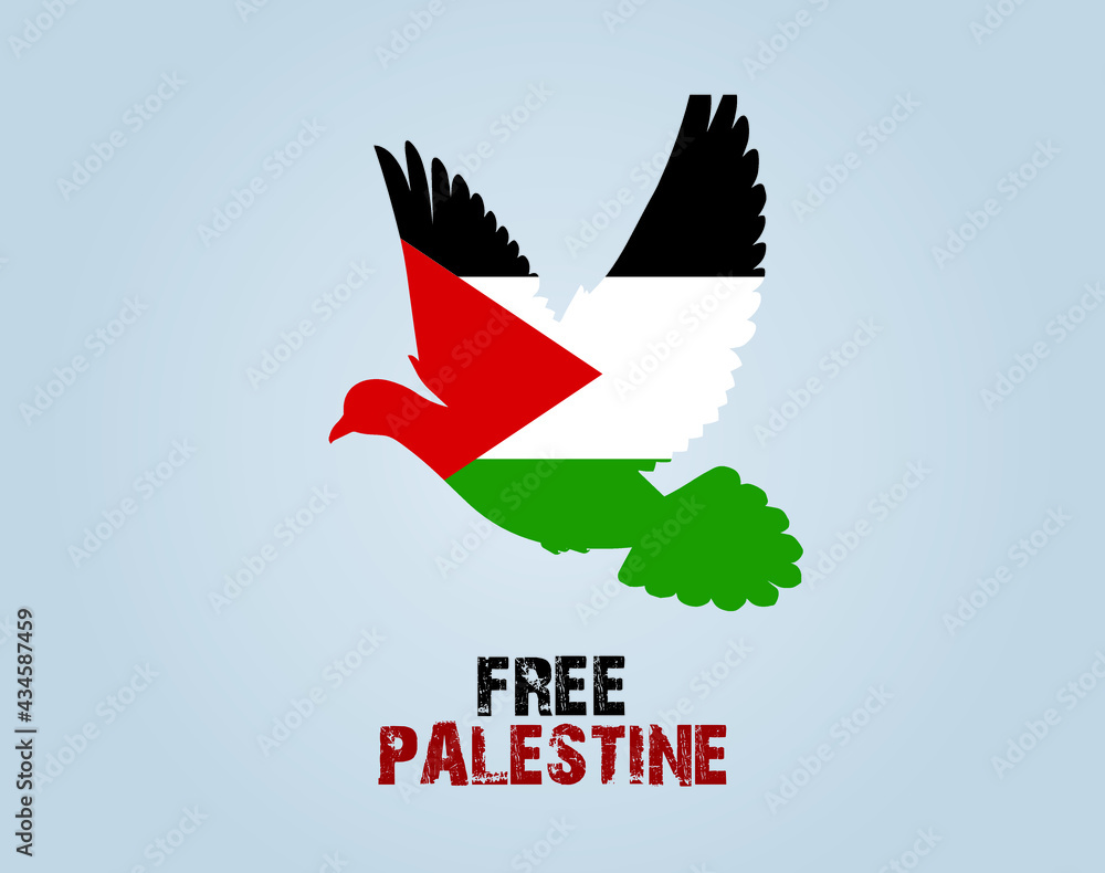 Palestine Flag Save Gaza Save Palestine Free Palestine Lettering