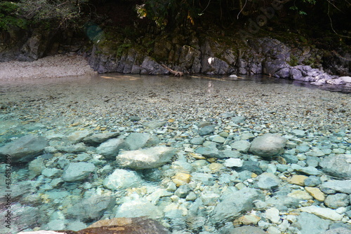 Japan's best mountain stream landscape photo