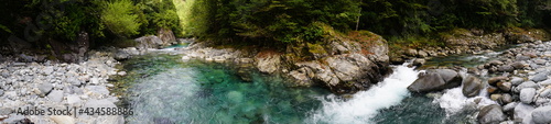 Japan's best mountain stream landscape