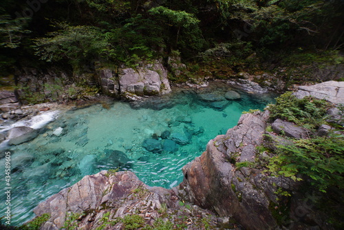 Japan's best mountain stream landscape © travelers.high