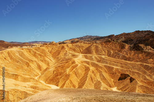 Landscape of zabriskie point, Death Valley photo