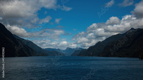 Scenic View of Fiordland National Park, New Zealand © Betty Rong