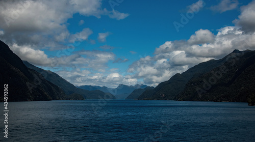 Scenic View of Fiordland National Park, New Zealand