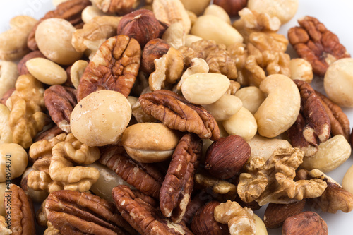 Large diversity of healthy nuts