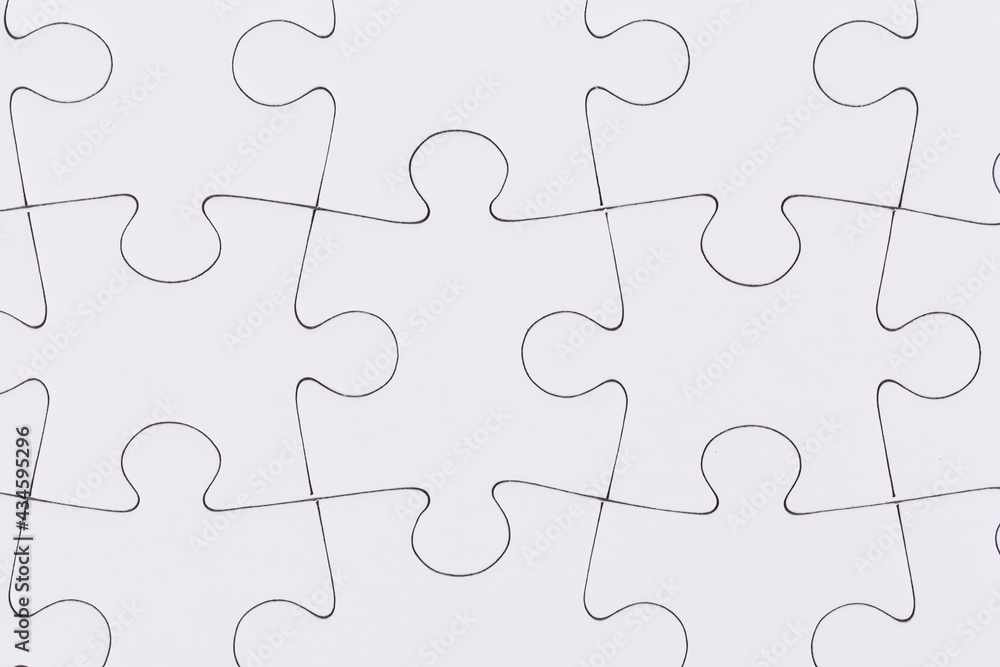 white jigsaw puzzle