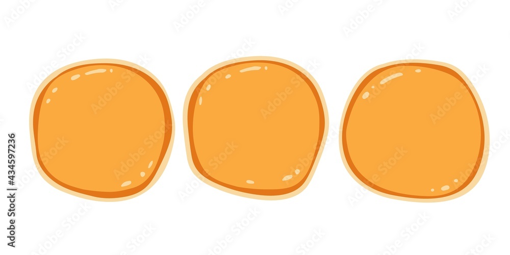 Pancake set. Breakfast snacks. Vector illustration isolated on white background. Happy pancake day. Flat design style for menu, cafe, restaurant, poster, banner, emblem, sticker. Pancake set. Breakfast snacks. Vector illustration isolated on white background. Happy pancake day. Flat design style for menu, cafe, restaurant, poster, banner, emblem, sticker.
