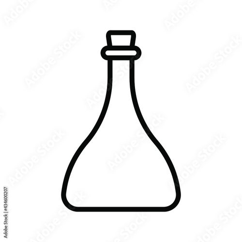 potion bottle icon. magic Bottle potion sign. vector illustration