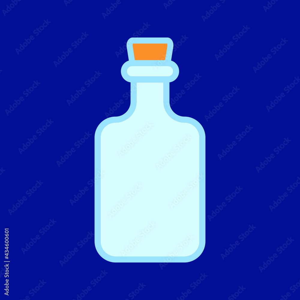 potion bottle icon. magic Bottle potion sign. vector illustration potion bottle icon. magic Bottle potion sign. vector illustration