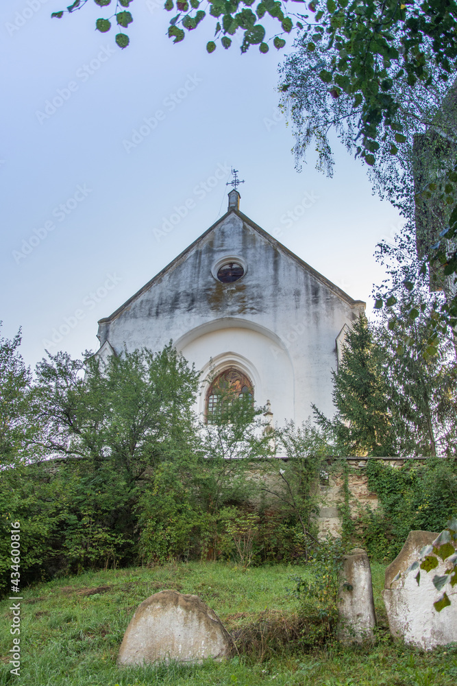 The fortified church in Senereuș, Romania, 2020, September