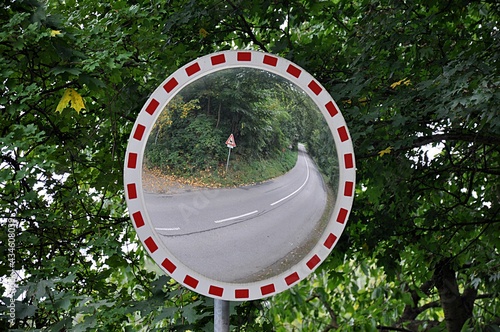 clear traffic mirror