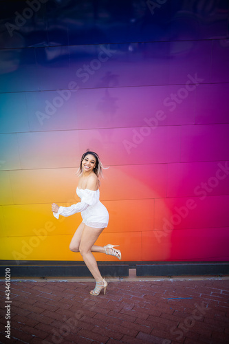 black woman in stlyish fashion pose