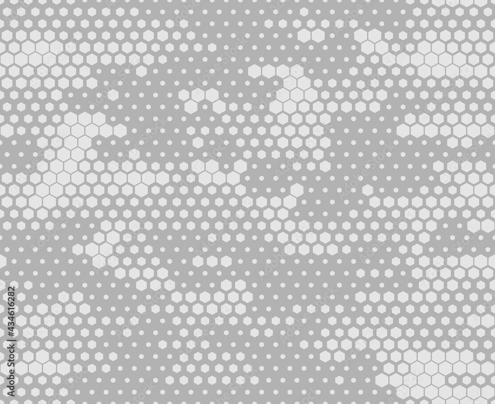 Military camouflage seamless pattern. Abstract camo from hexagonal elements. Modern print for fabric and clothing. Vector Military camouflage seamless pattern. Abstract camo from hexagonal elements. Modern print for fabric and clothing. Vector